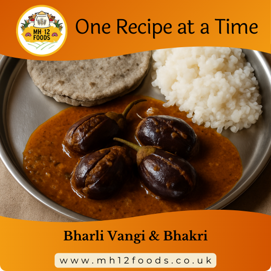 Bharli Vangi with Bhakri