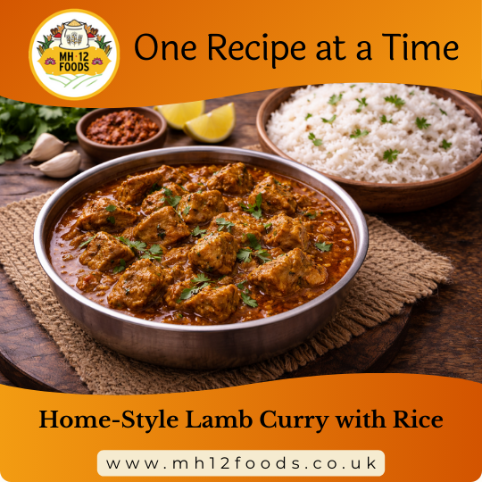 Home-Style Lamb Curry with Rice