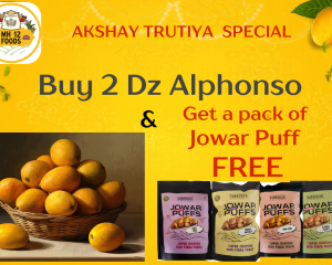 Alphonso 2dz + Jowar Puff
