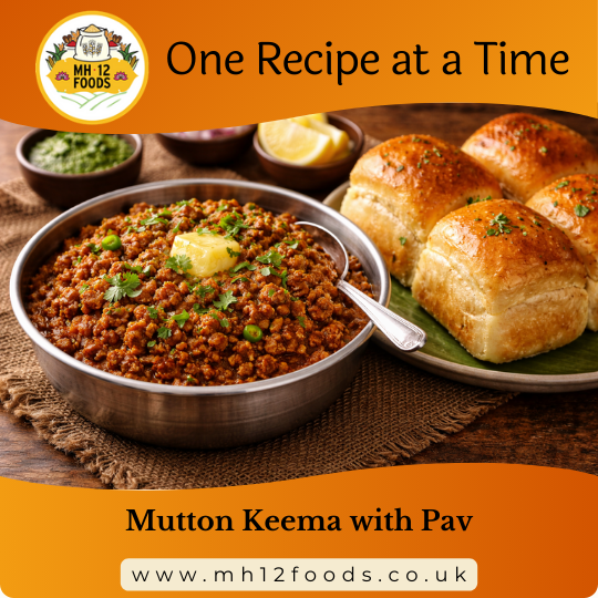 Mutton Keema with Pav