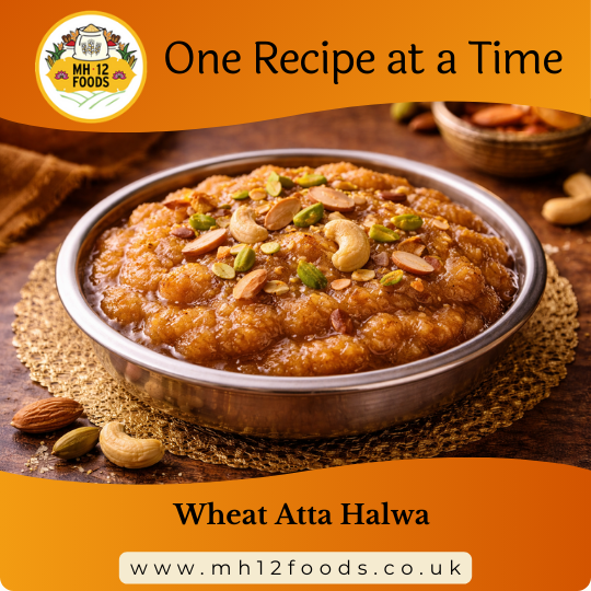 Wheat Atta Halwa